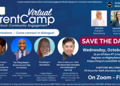 October Edition of Virtual ParentCamp – Wednesday, October 14th at noon ET/9 am PT