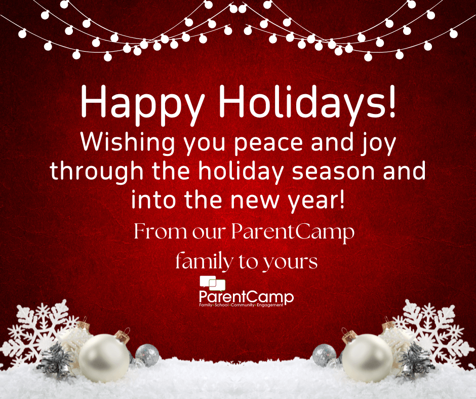 Happy Holidays from ParentCamp